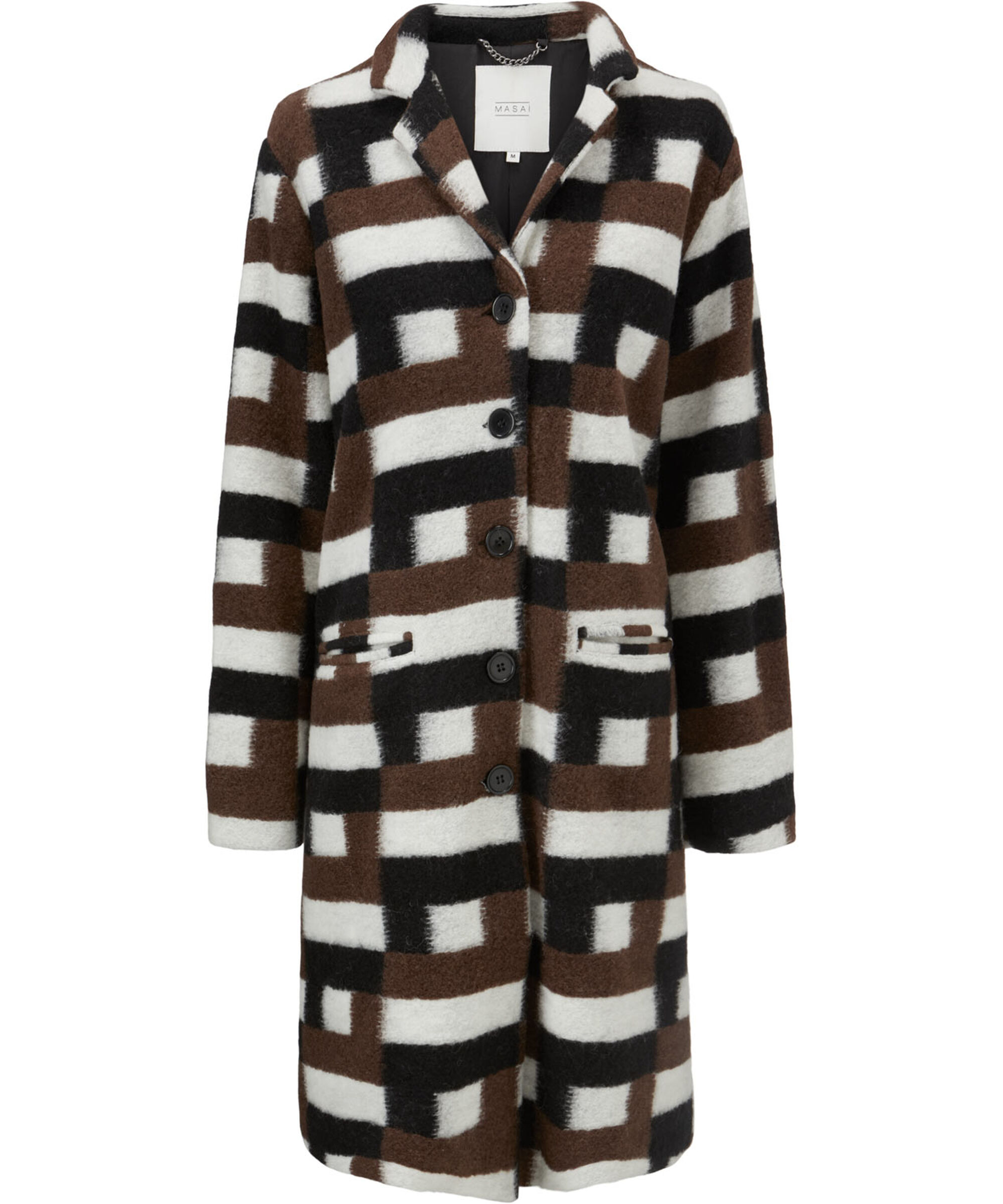 TURA WOLLMANTEL, Chestnut