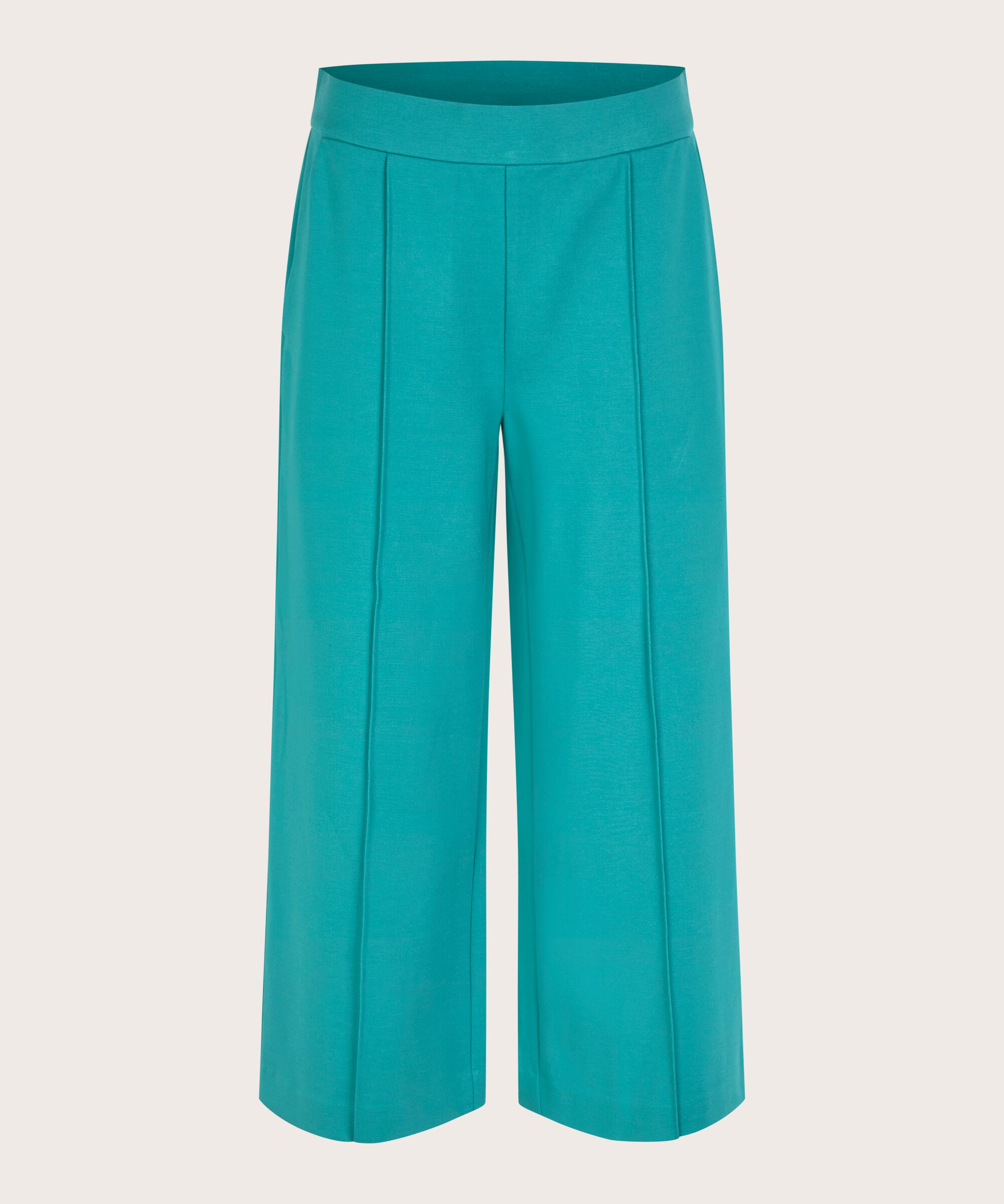 Schwere Jerseyhose Mit Taschen, Teal