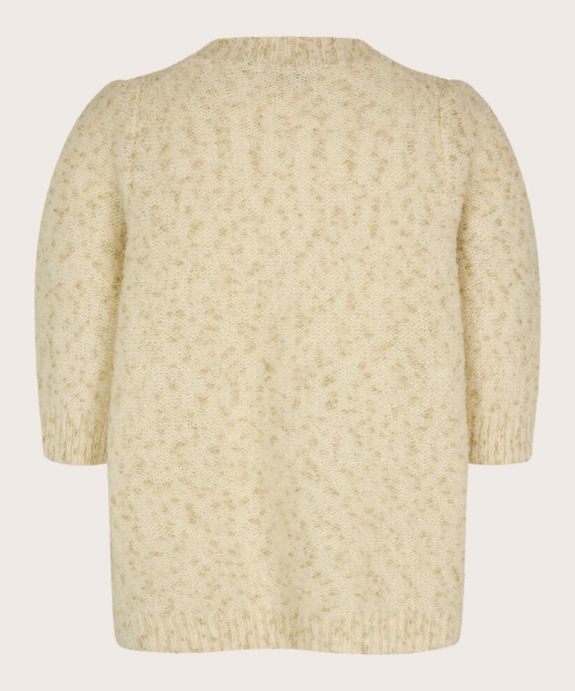 Pullover aus Wolle mit goldenen Details, Whitecap