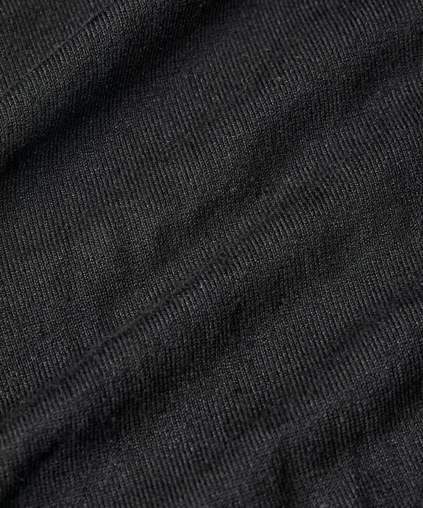 Feinstrick-cardigan Mit Geradem Schnitt, Black