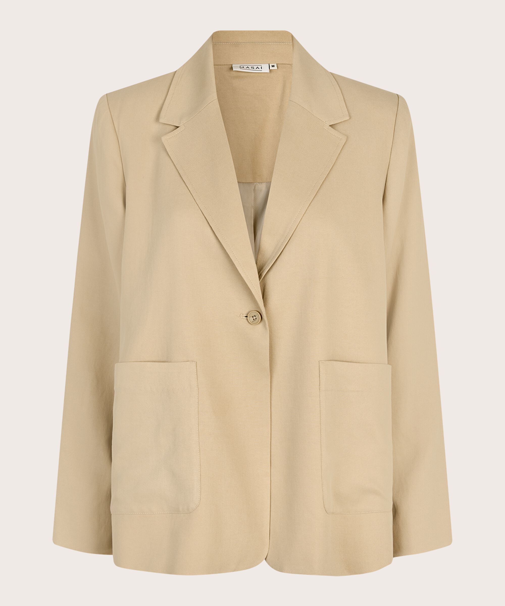 Blazer mit Gummizug auf der Rückseite, Safari