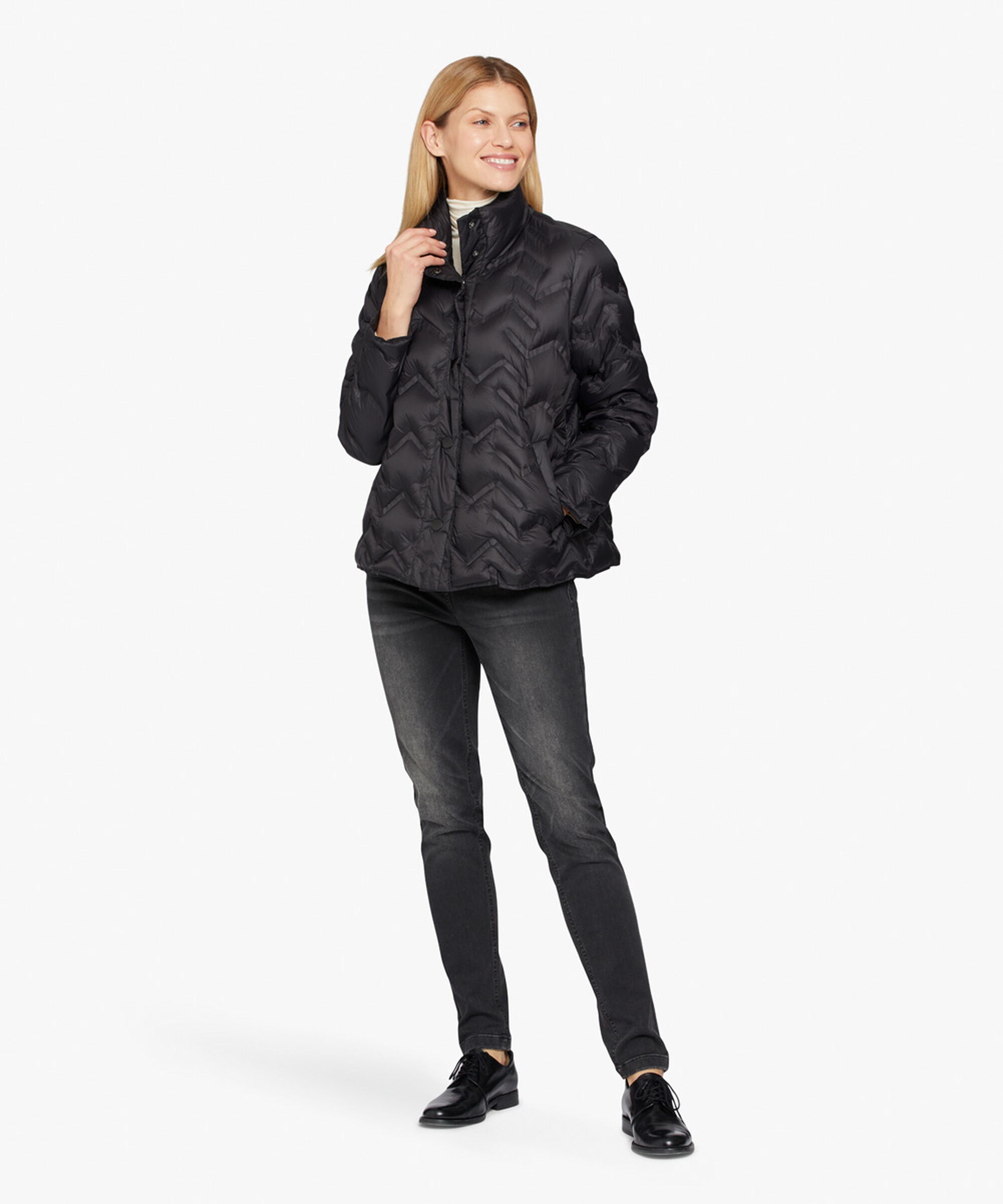 TUVA DAUNENJACKE, Black