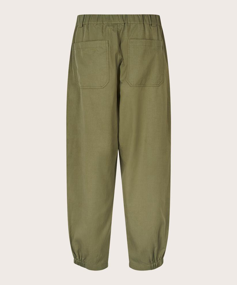 Cargohose in weicher Baumwollqualität, D. Lichen Green