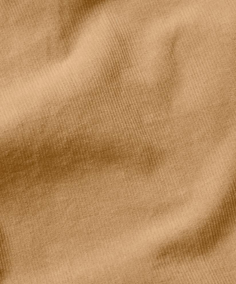 Samthemdkleid mit 3/4-Ärmeln, Travertine