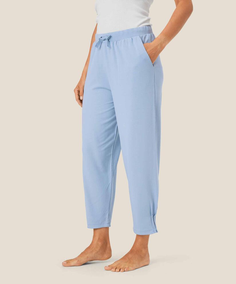 Jogginghose aus weichem Jersey, Blue Fog