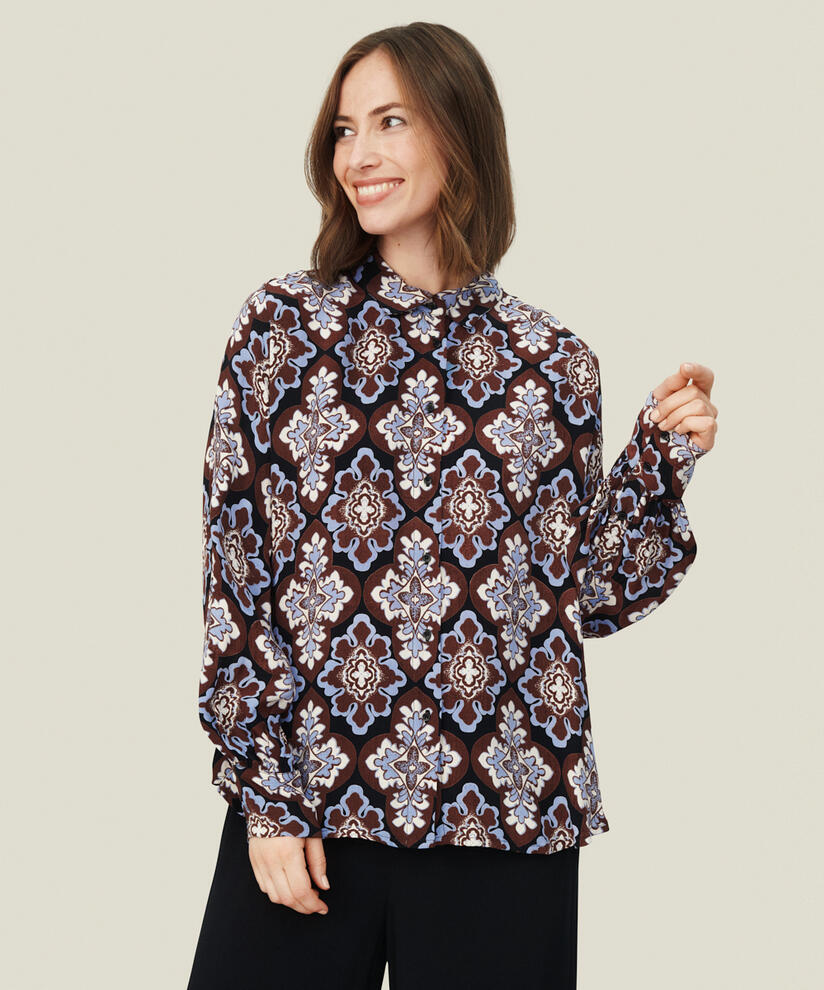 IRANAI HEMDBLUSE, Chestnut