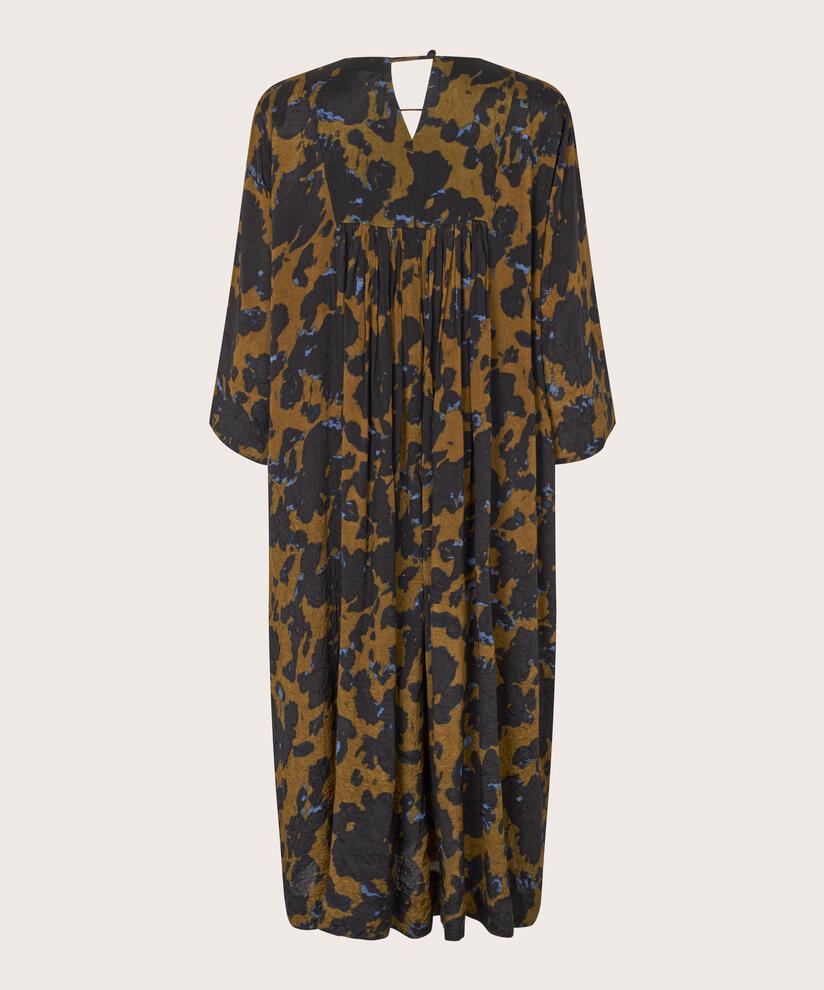 Kleid aus Viskose mit Falten und Eingrifftaschen, Breen