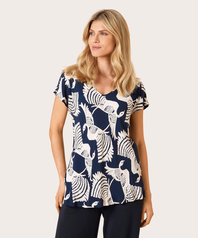 KALLO BLUSE, Navy Blazer