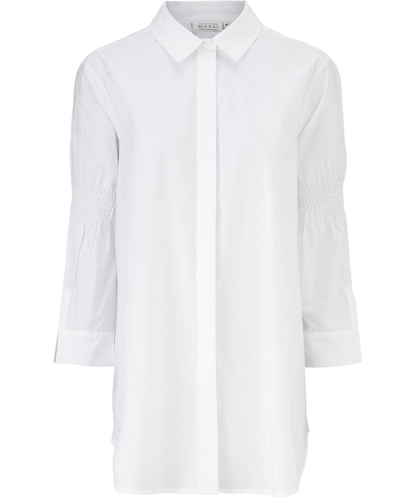 ISOBEL HEMDBLUSE, White