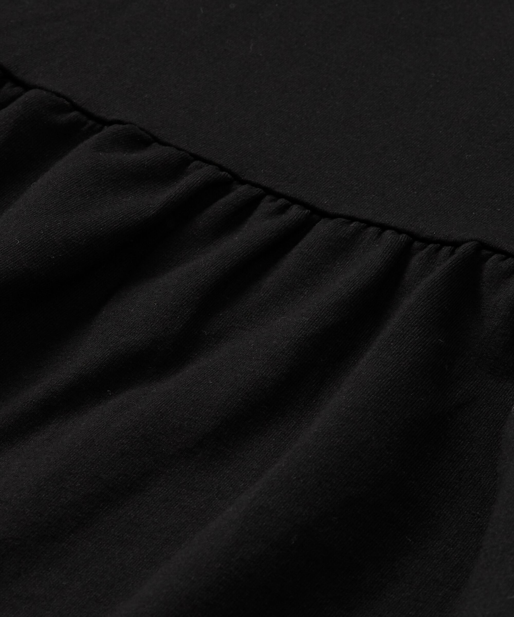 Weiches Jersey-Top mit Fledermausärmeln, Black