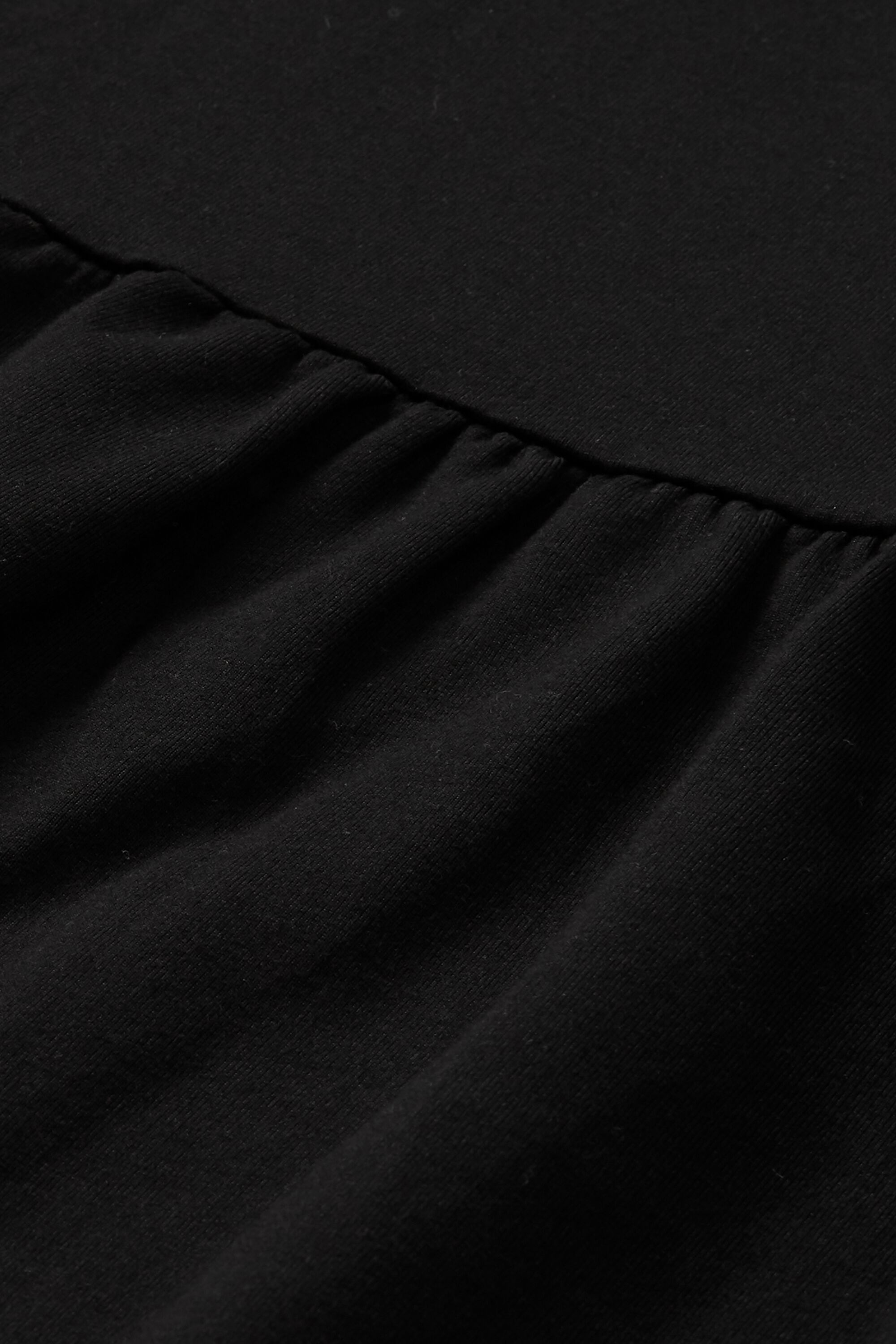 Weiches Jersey-Top mit Fledermausärmeln, Black