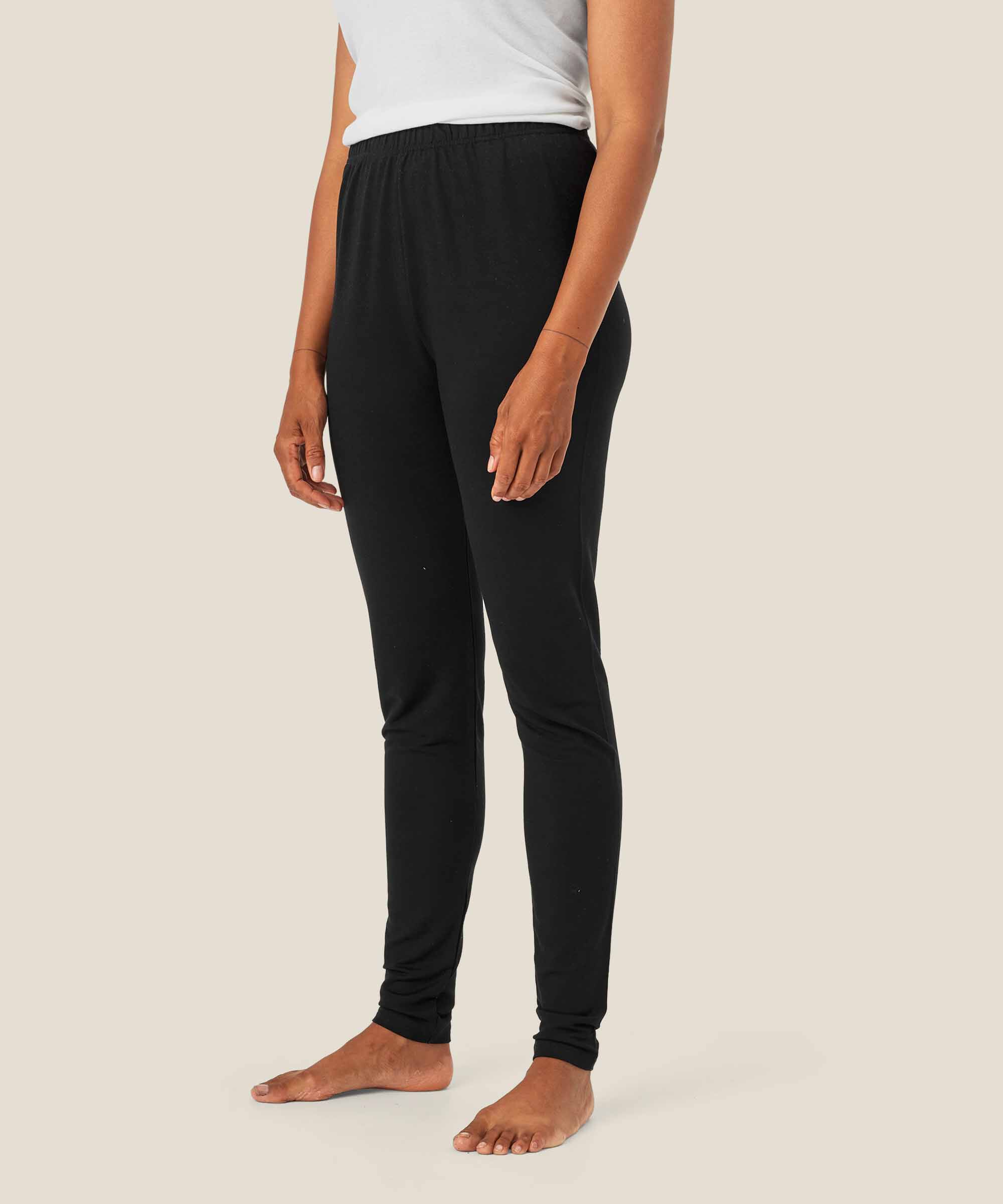 Leggings in extra weicher Jersey-Qualität, Black