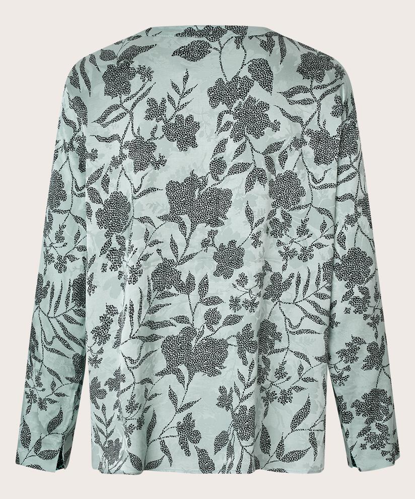Viskosebluse Mit V-ausschnitt, Ether