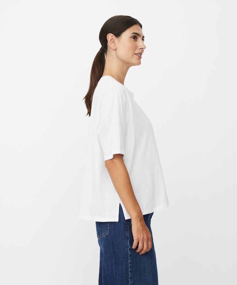 T-shirt Mit Rundhals, White