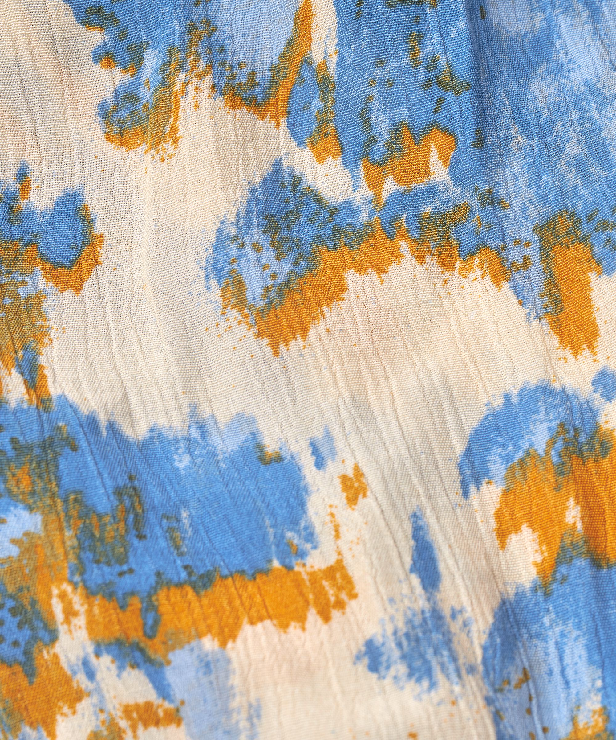 Tuch Aus Viskose, Nebulas Blue