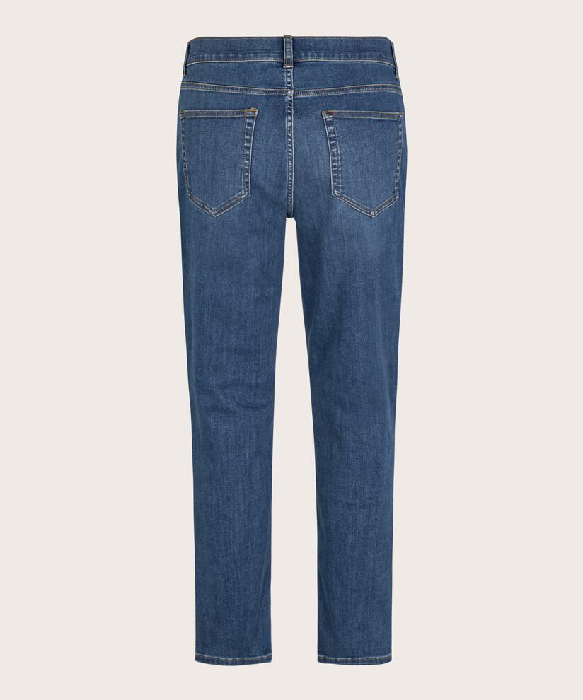 Stretchjeans mit schmalen Beinen, Basic Denim
