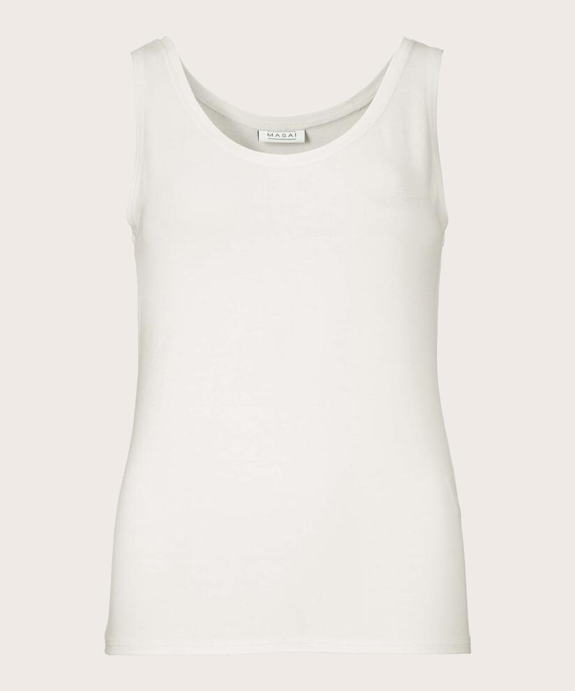 weiches Jersey-Tanktop, Cream