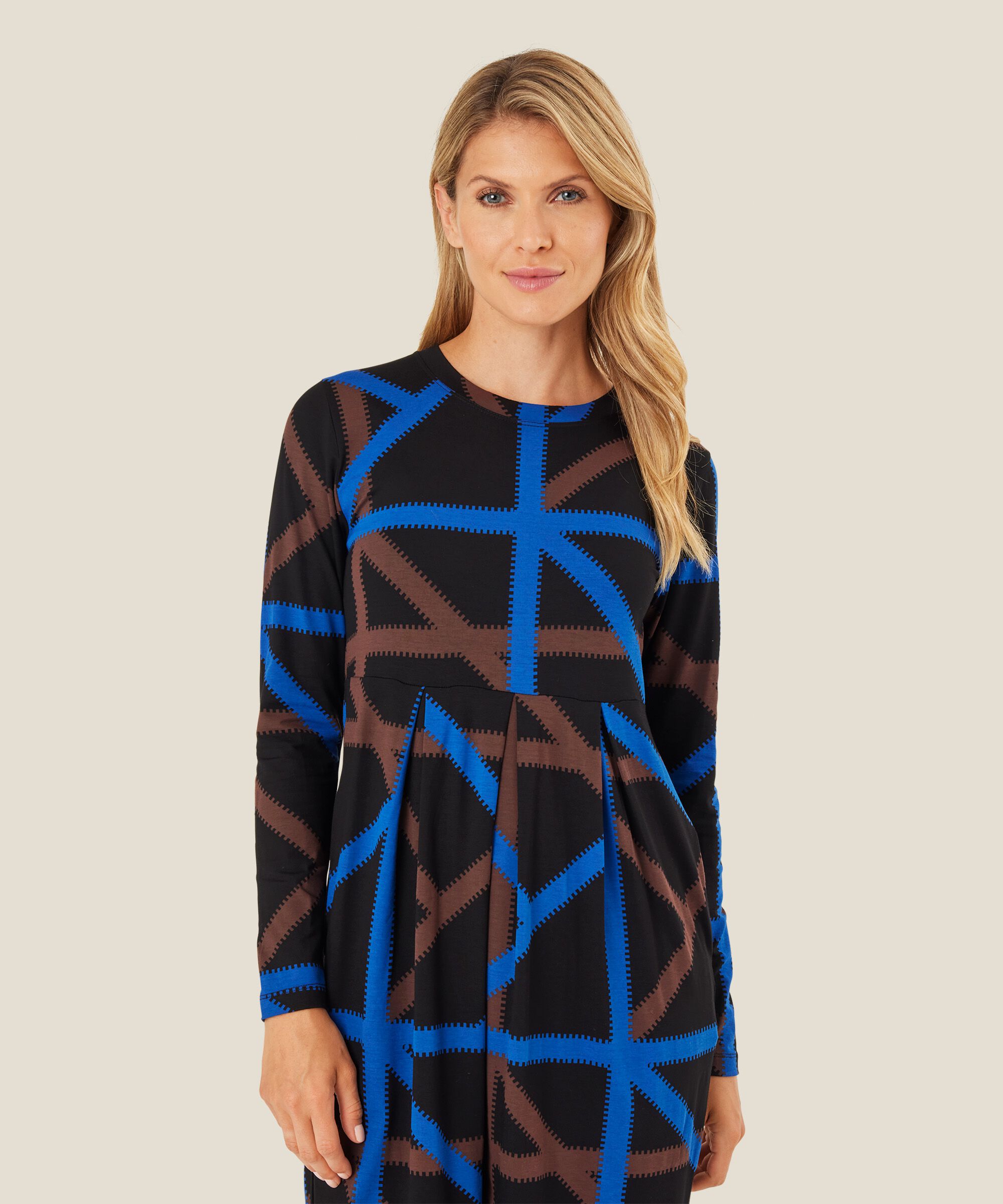 Tulpenkleid aus Jersey, Surf the web
