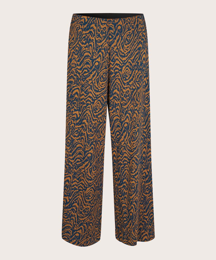 Bedruckte Jerseyhose mit elastischem Bund, Moonlit Ocean