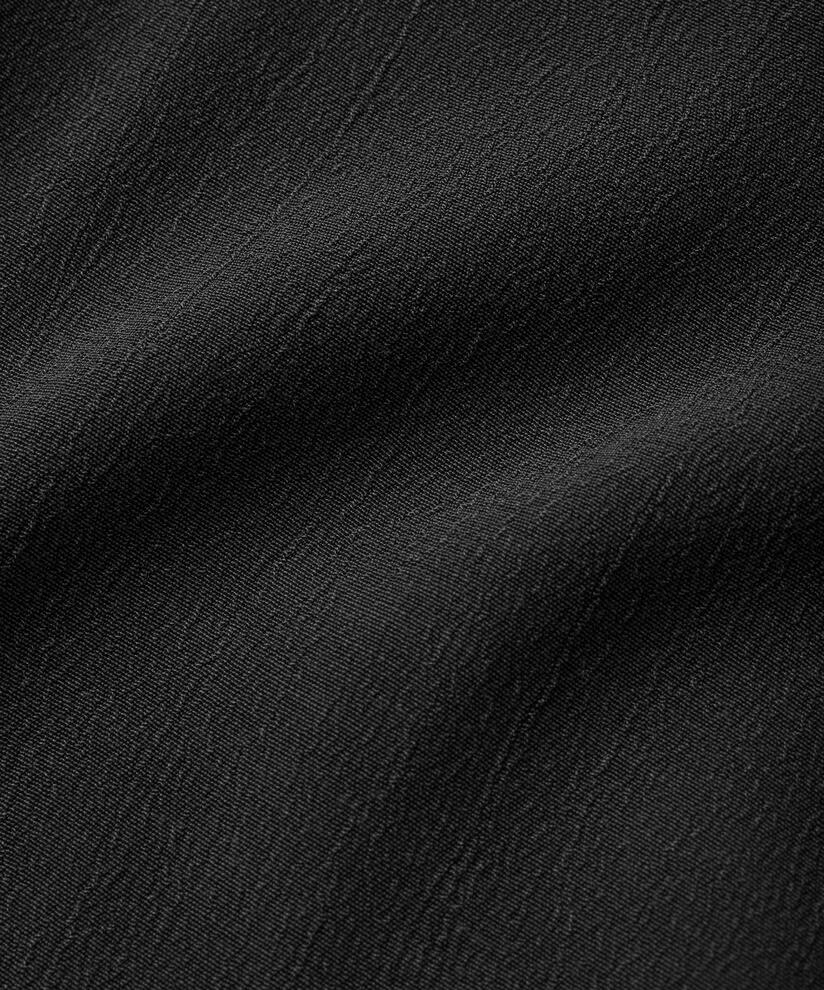 Viskosebluse Mit V-ausschnitt, Black