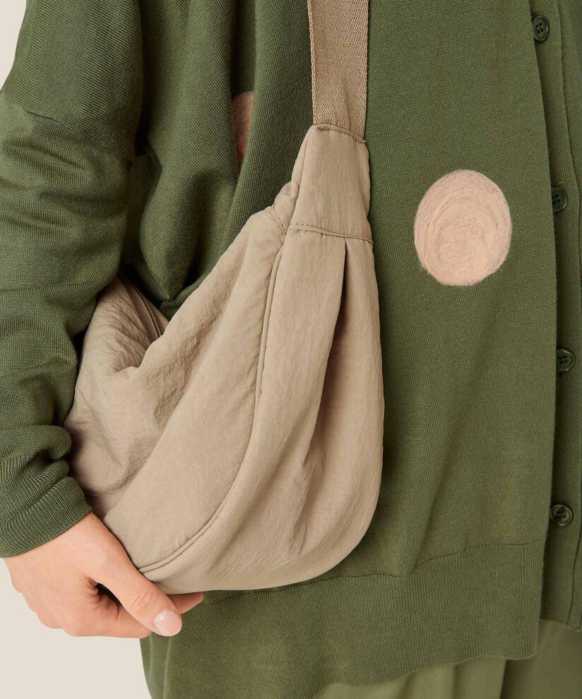 Tasche mit verstellbarem Schultergurt, Roast Cashew