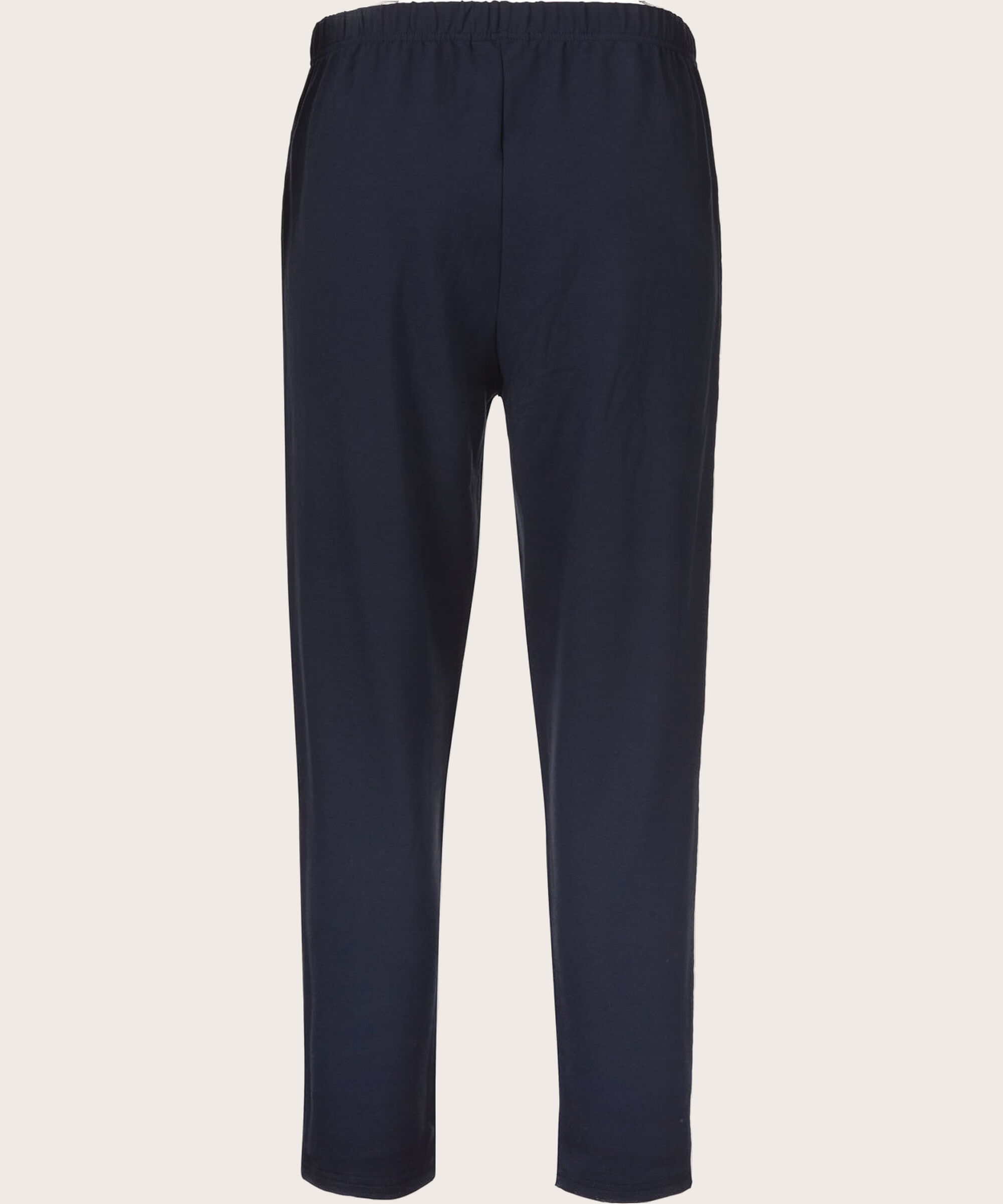 Knöchellange Hose aus Jersey, Navy