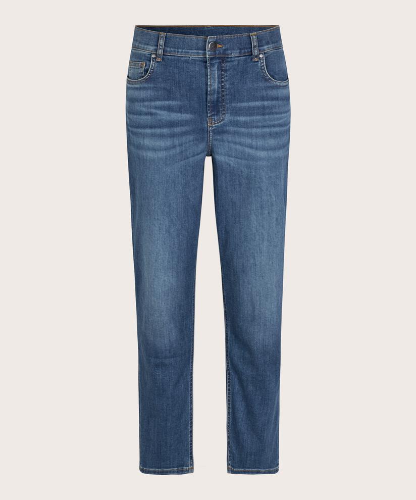 Stretchjeans mit schmalen Beinen, Basic Denim