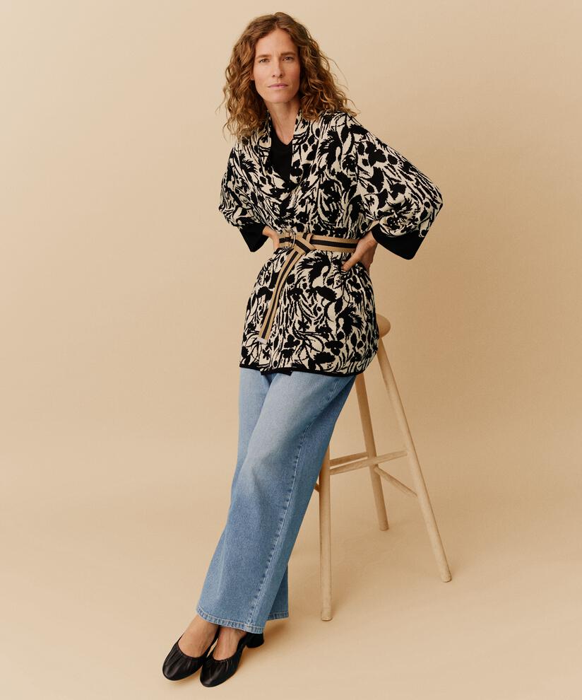 Jeans Mit Stretch Und Weitem Bein, Light Denim