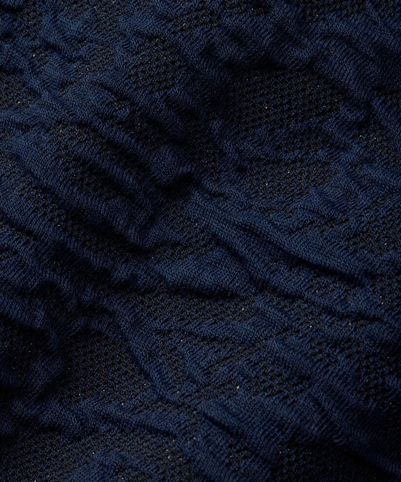 Jersey-Tunika mit Reißverschluss hinten, Navy