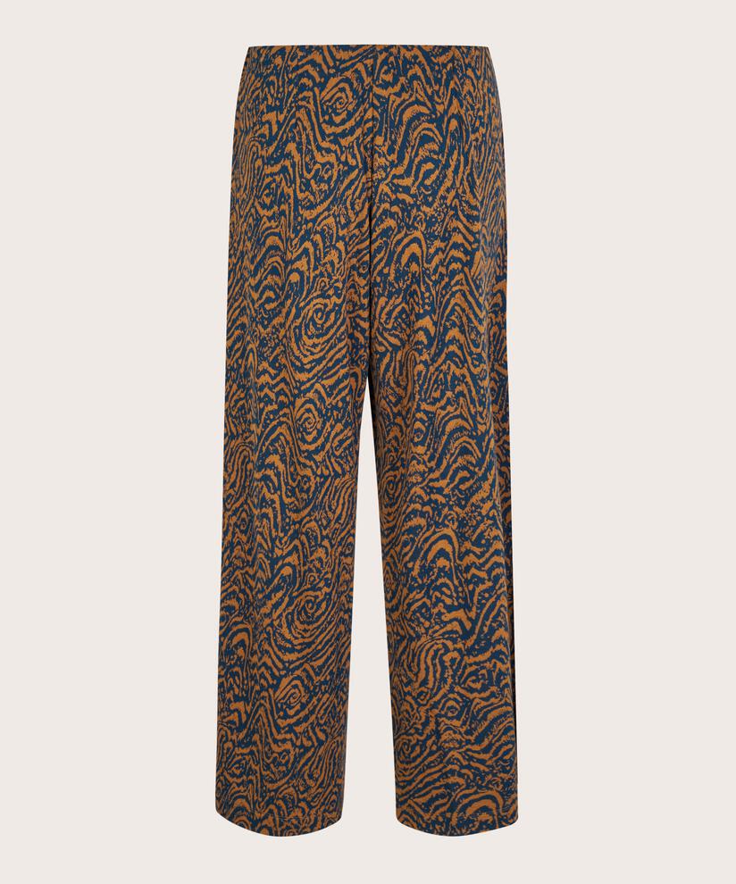 Bedruckte Jerseyhose mit elastischem Bund, Moonlit Ocean
