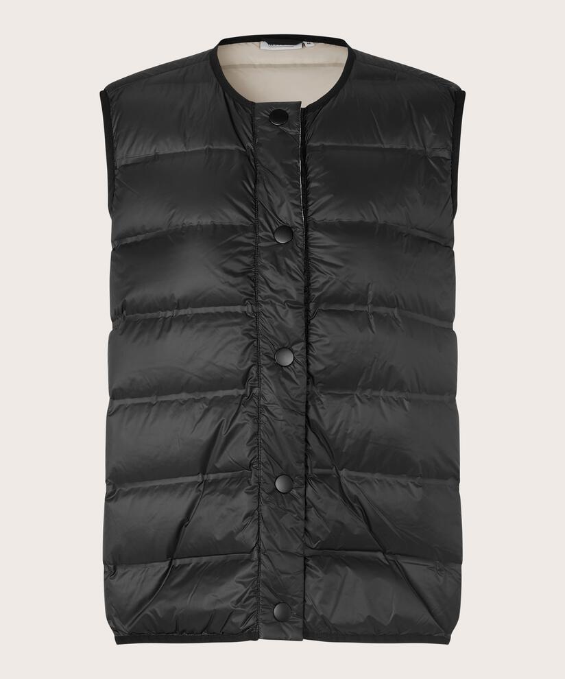 TUTTAN DAUNEN WESTE, Black/Pumice