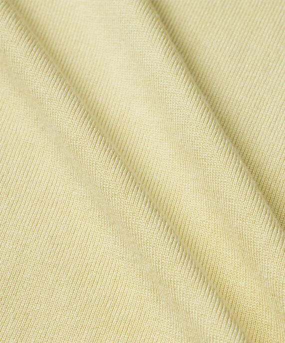Kurzärmliger Strickpullover mit Rundhalsausschnitt, Hay