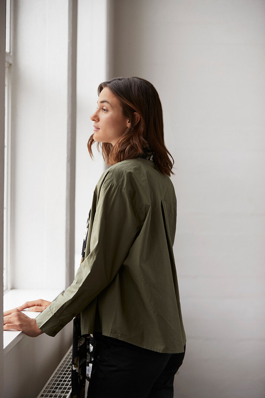 INGFRID HEMDBLUSE, Burnt Olive