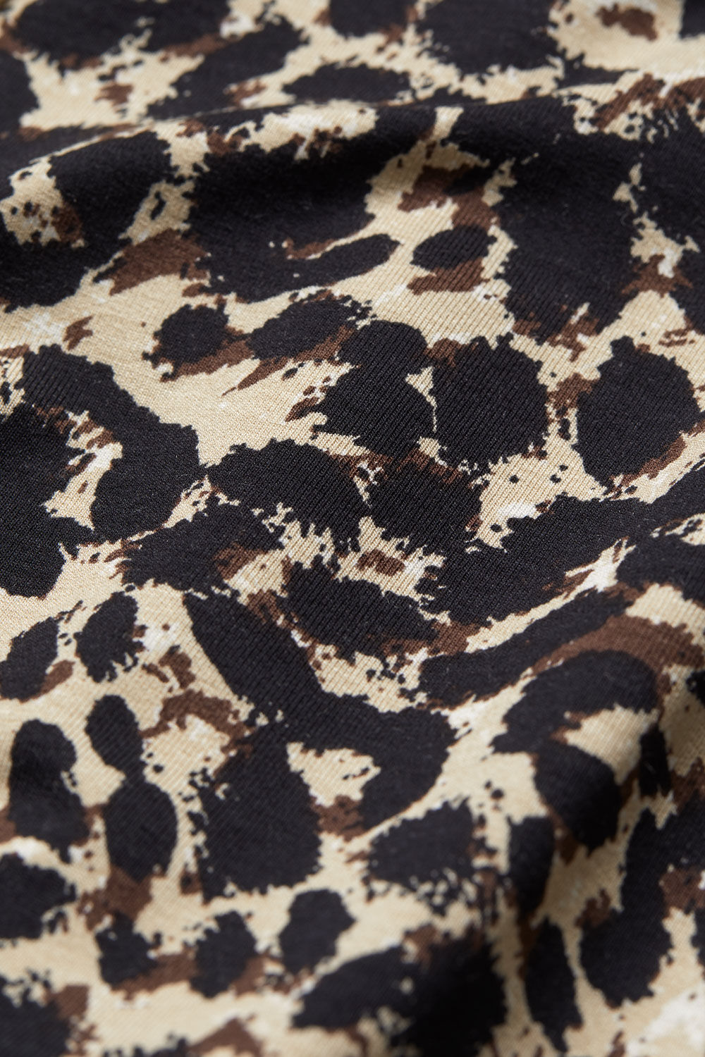 Leggings aus Jersey mit Leopardenmuster, Sand