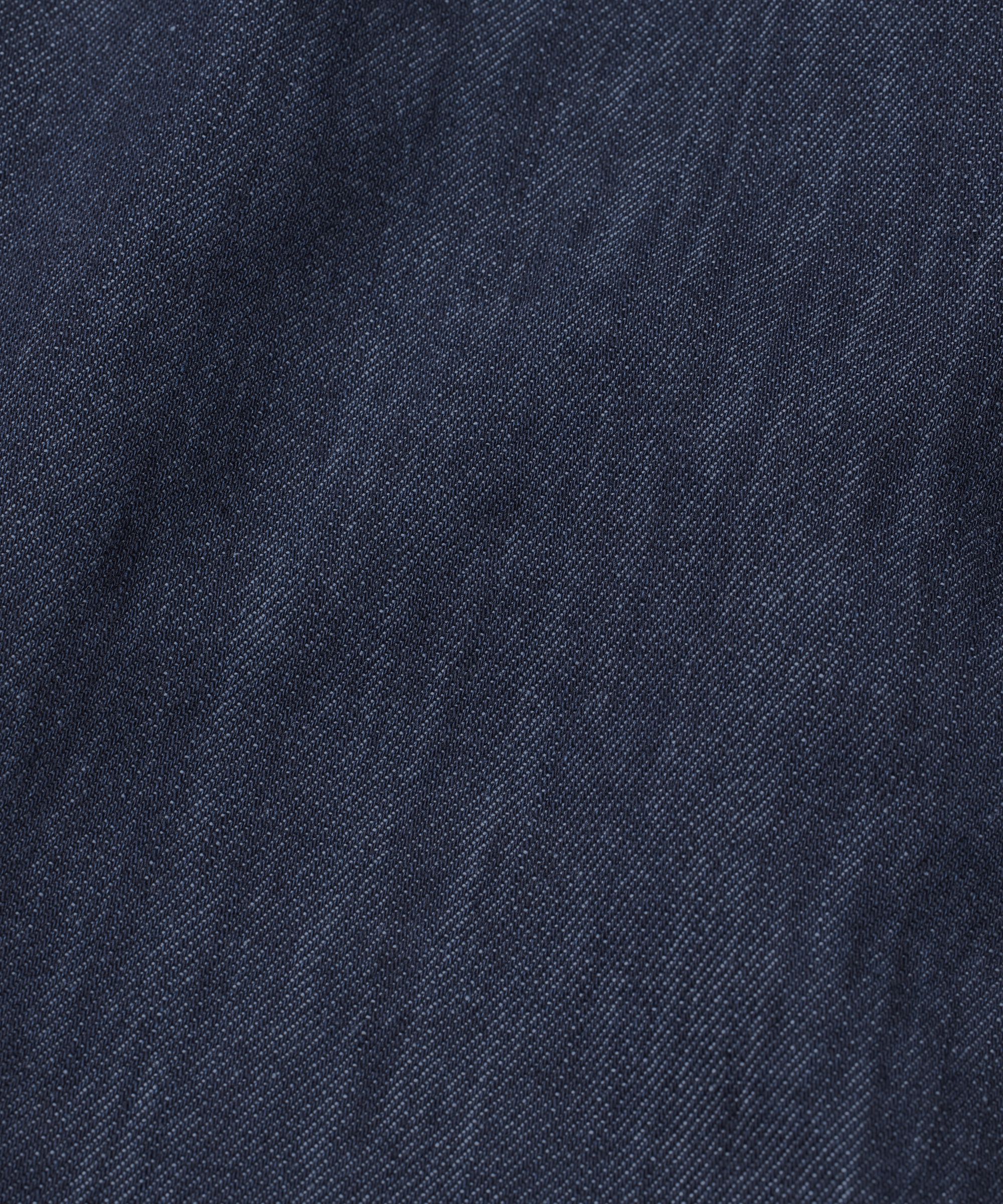 Jeanskleid mit tiefem V-Ausschnitt, Dark Denim