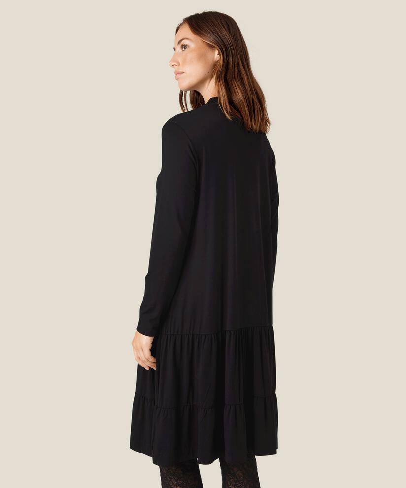 NORIS JERSEY KLEID, Black