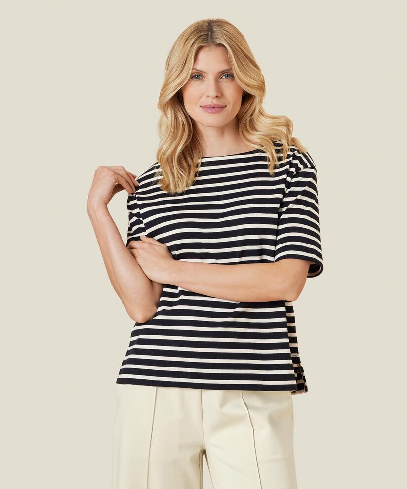 DACEYA JERSEY T-SHIRT, Black