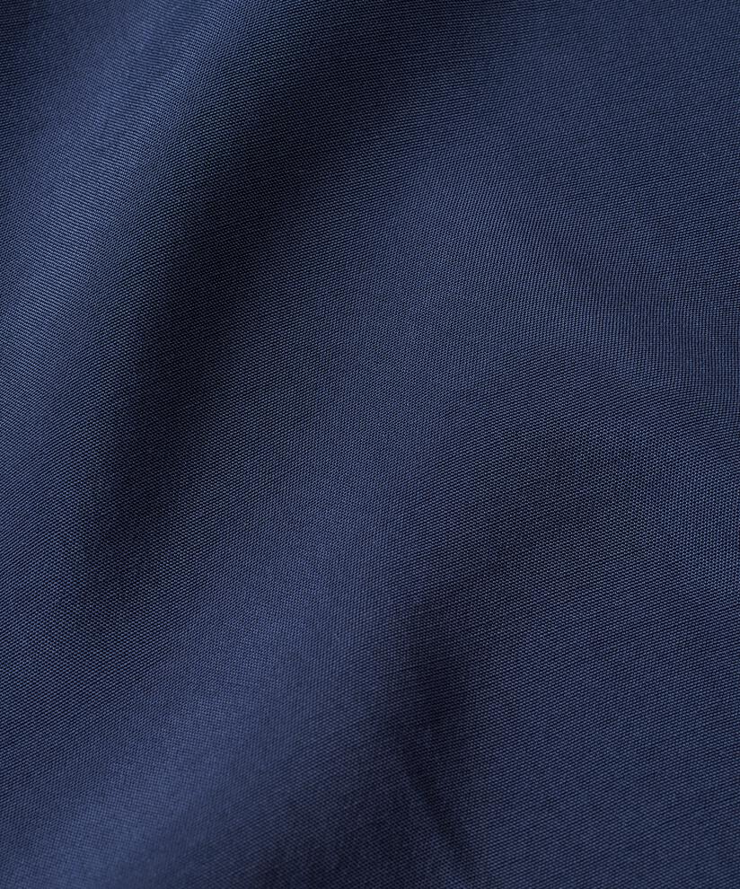 Kleid mit Bouclé-Oberteil und Viskose-Rock, Navy Blazer