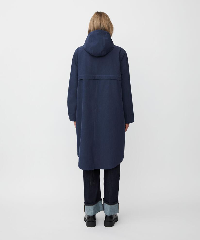 Softshellmantel mit Fleecefutter, Mood Indigo