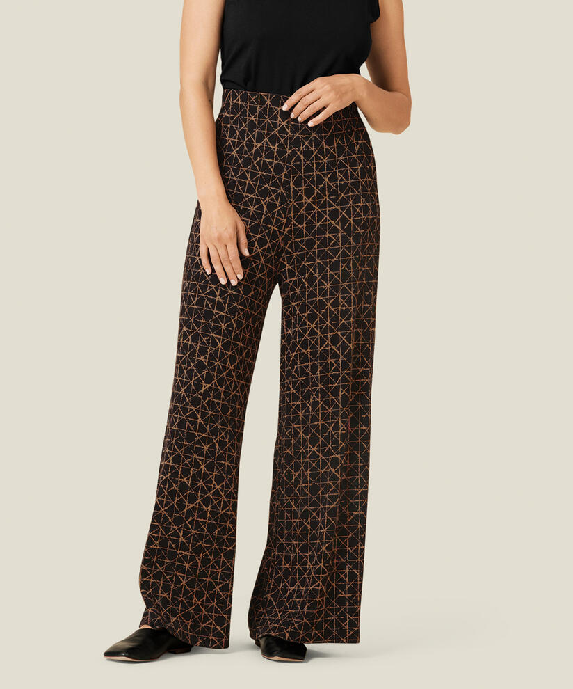 PIRISTA JERSEY HOSE, Tobacco Brown