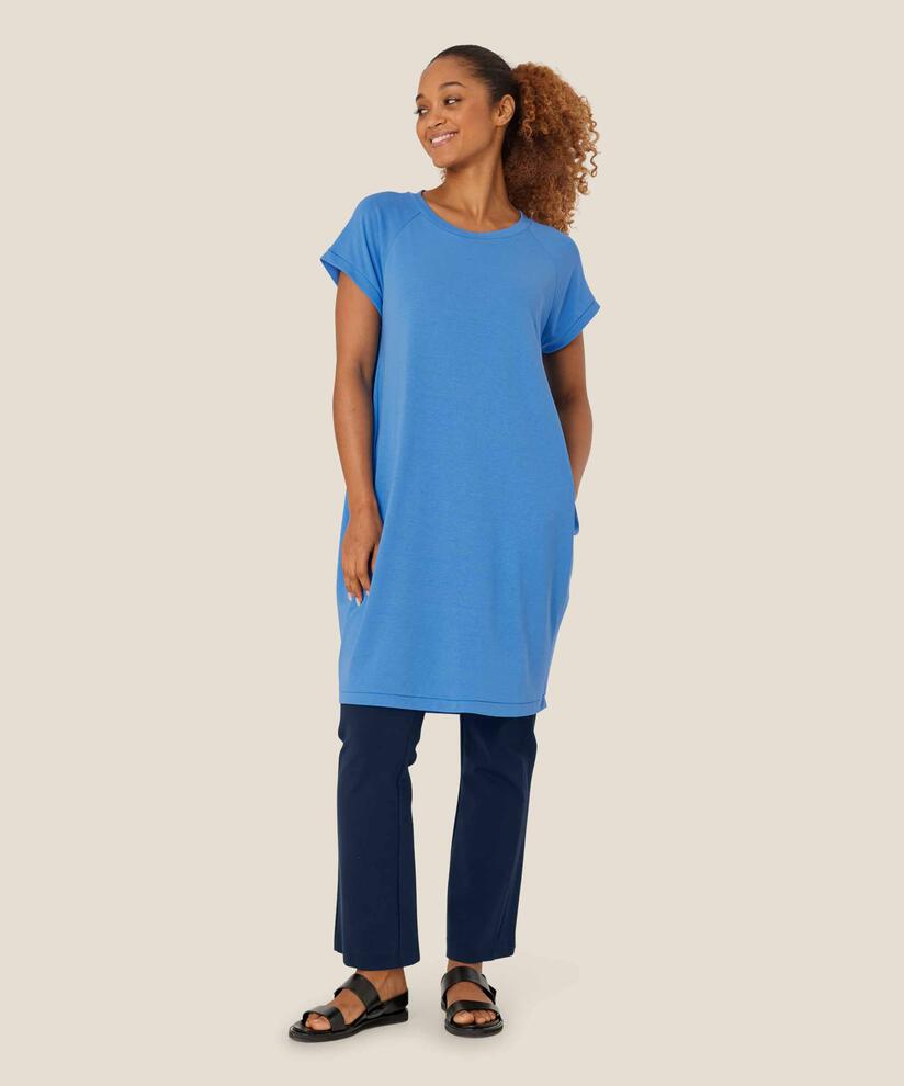 Tunika Mit Rundhalsausschnitt Und Taschen, Marina
