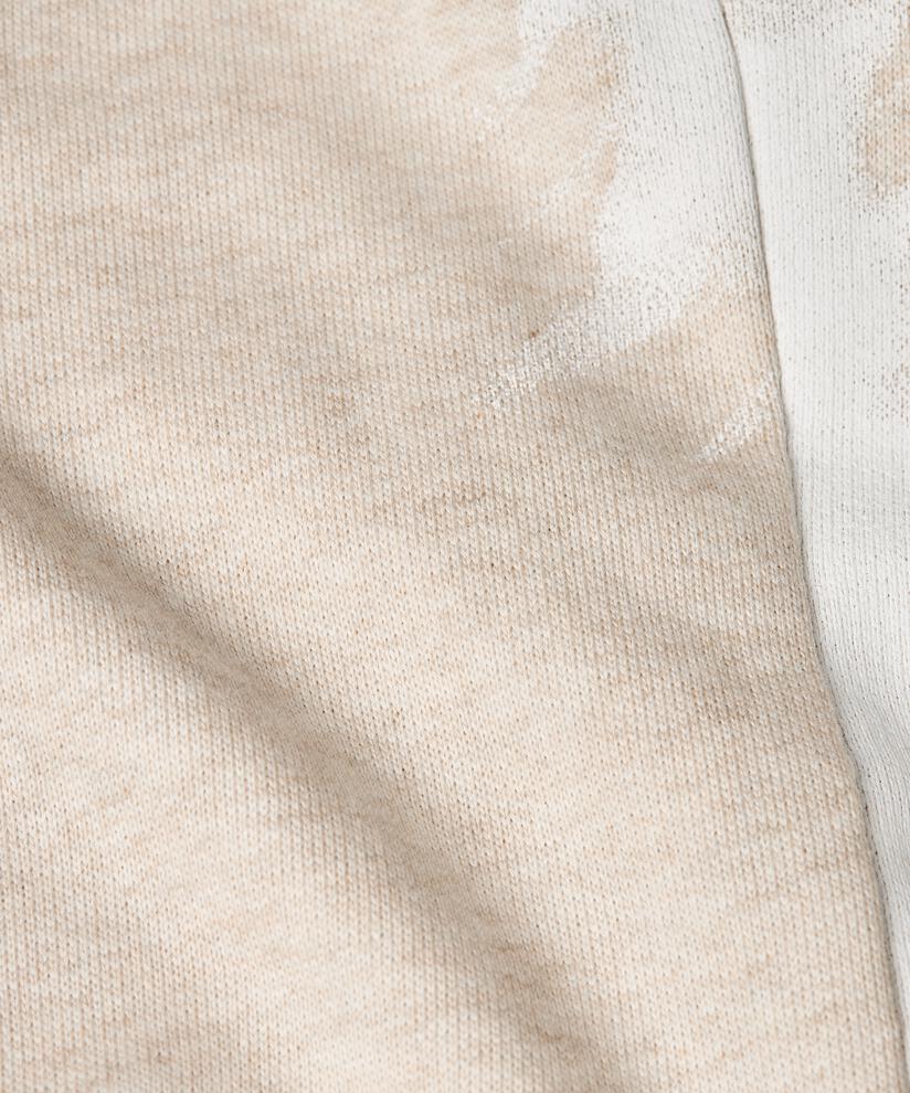 Sweatshirtkleid mit Eingrifftaschen, Beige melange