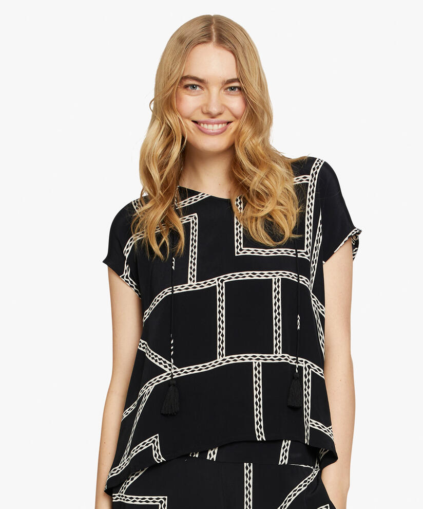 EDORA SHIRT, Black