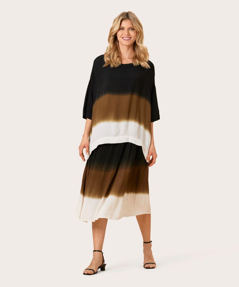 DEGANA BLUSE, Bronze Brown, hi-res