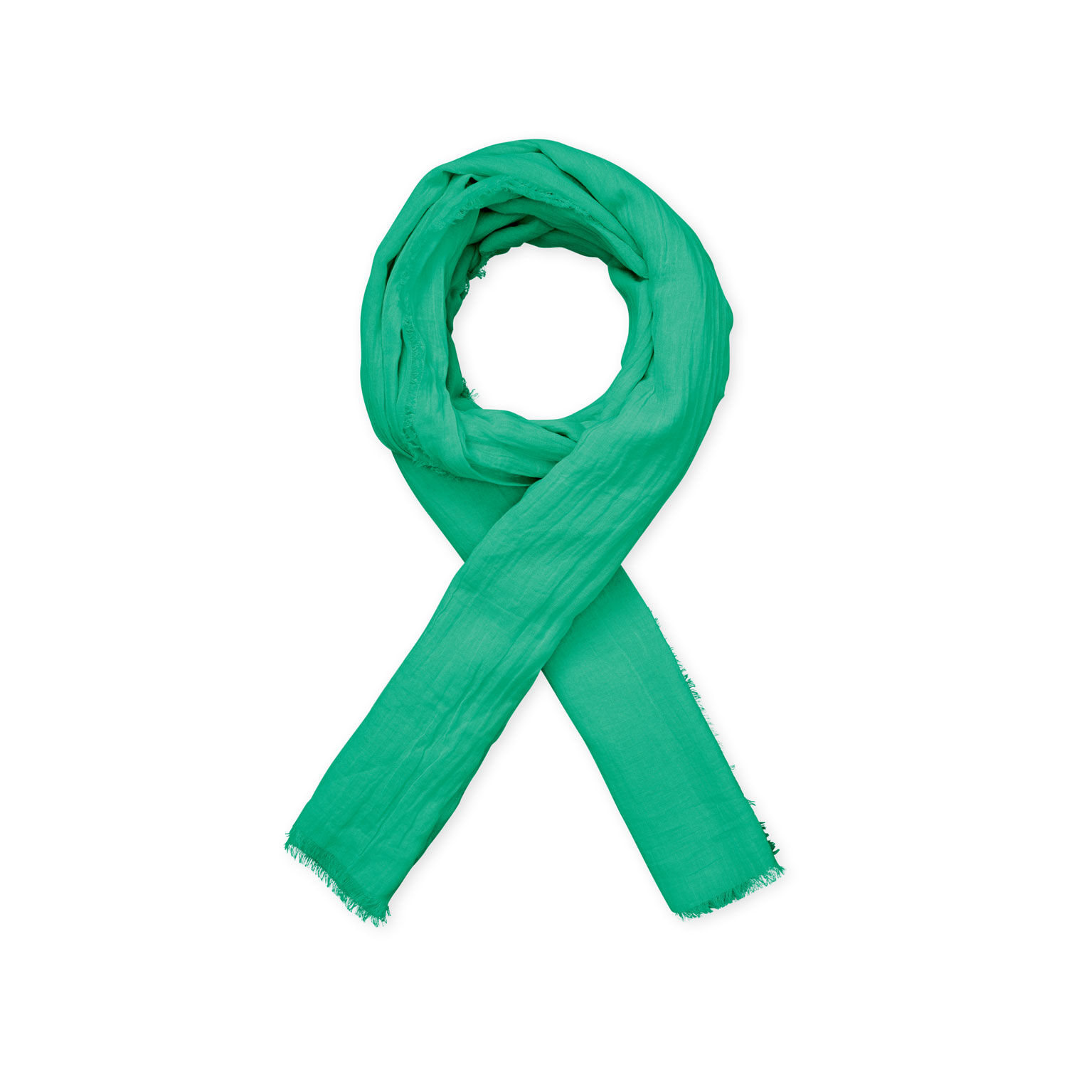 Schal aus Weicher Baumwolle, Viridis