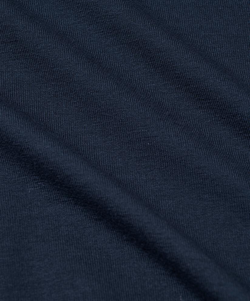 Shirt Mit Rundem Hals, Navy