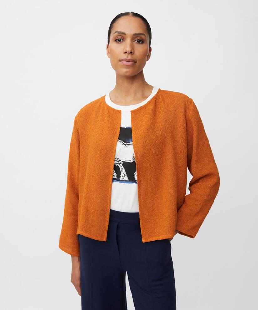 Kurze Jacke Aus Bouclé, Autumnal