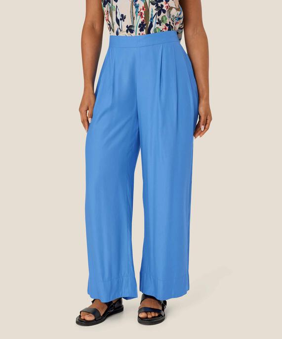 Viskosehose mit Gummizug hinten, Marina