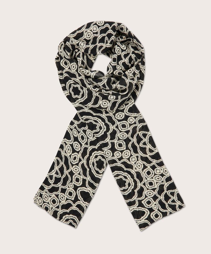Tuch aus Viskose, Black