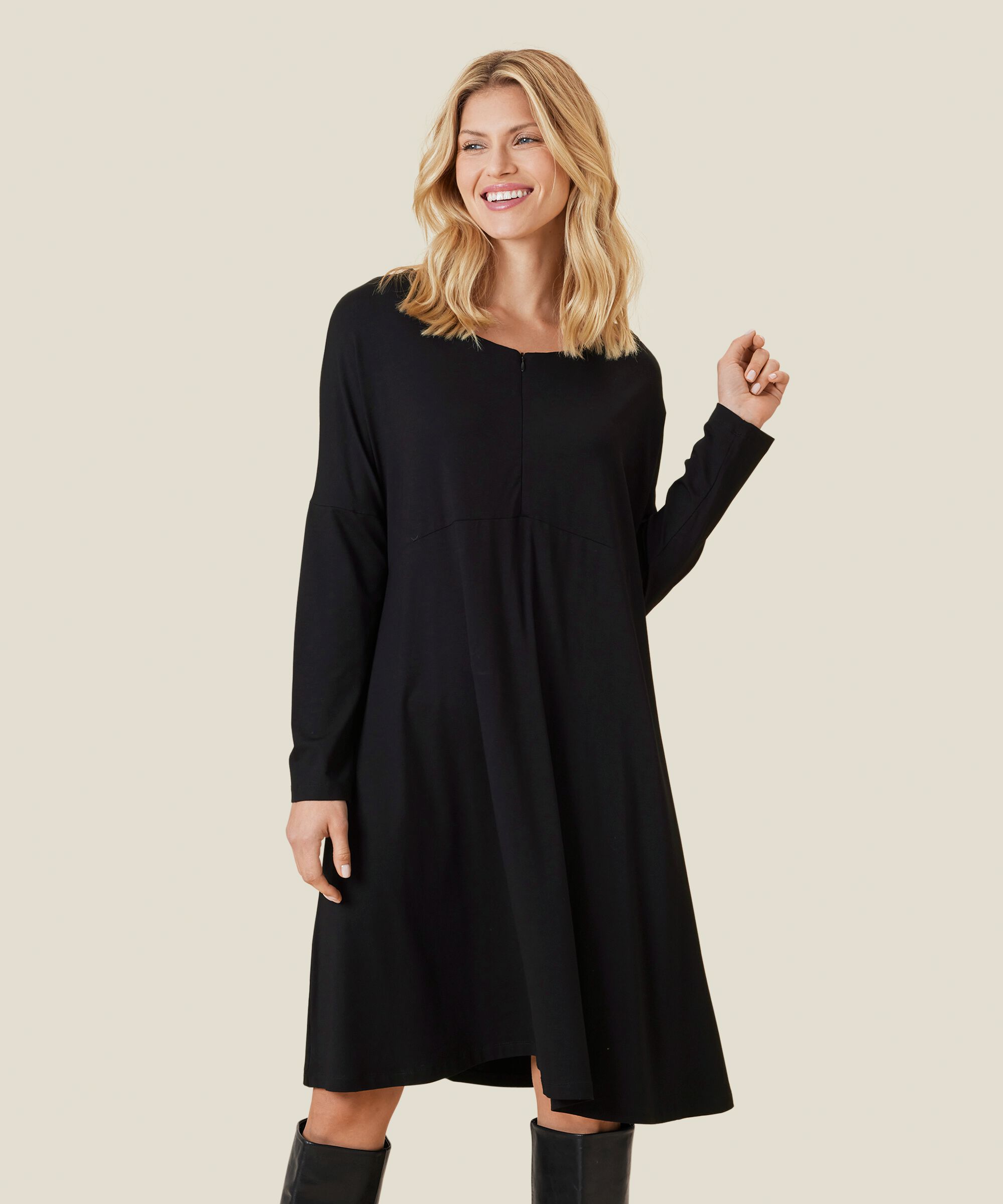 NABSA KLEID, Black